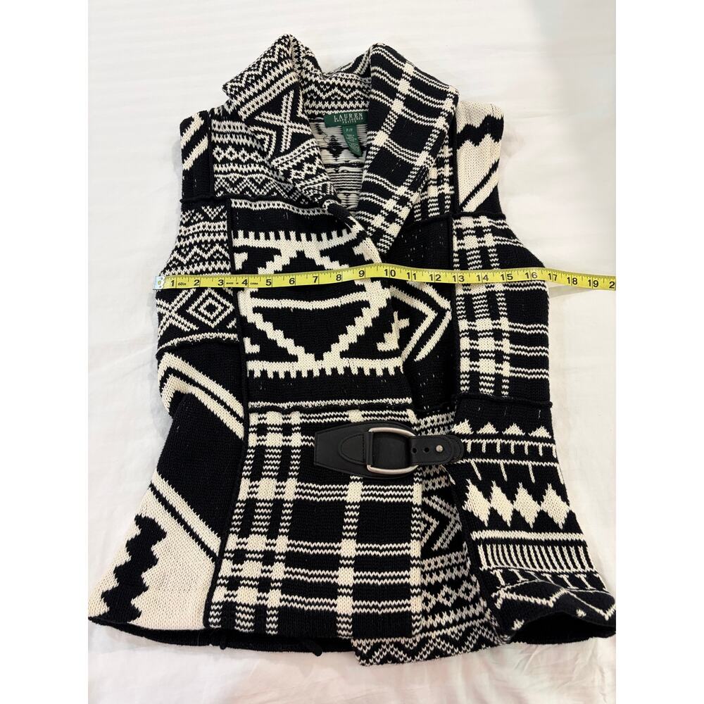 Ralph Lauren Southwestern Equestrian Vest - Picture 4 of 8